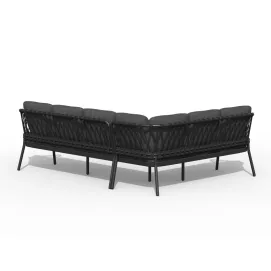 Лаунж-комплект Natal Lounge Dining Set Left Charcoal — фото 2
