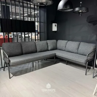 Лаунж-комплект Natal Lounge Dining Set Right Charcoal — фото 2