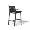 Стілець барний Foxx Teak Rope Bar Chair Charcoal — фото 6