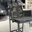 Стілець барний Foxx Teak Rope Bar Chair Charcoal — фото 3