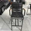 Стілець барний Foxx Teak Rope Bar Chair Charcoal — фото 2