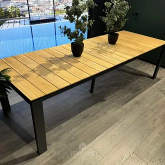 Вуличний стіл Savona 280х100 антрацит/тик — фото 4