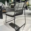 Крісло вуличне Rivera Dining Chair, світло-сірий