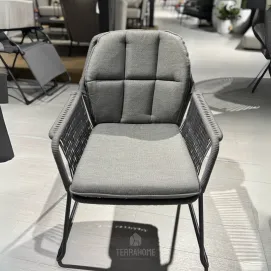 Крісло вуличне Rivera Dining Chair, світло-сірий — фото 2