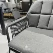Крісло вуличне Rivera Dining Chair, світло-сірий — фото 4