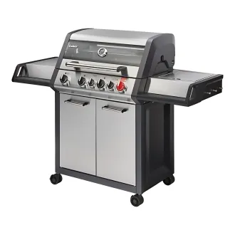Газовий гриль BBQ Monroe Pro 4 SIK Turbo (4 пальники ,оглядове віконце)