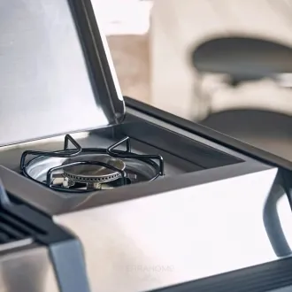 Газовий гриль BBQ Monroe Pro 4 SIK Turbo (4 пальники ,оглядове віконце) — фото 8