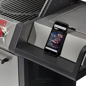 Газовий гриль BBQ Monroe Pro 4 SIK Turbo (4 пальники ,оглядове віконце) — фото 7