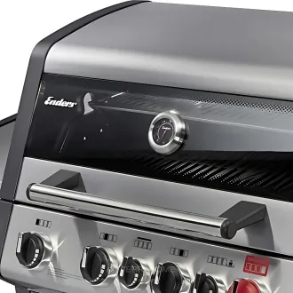 Газовий гриль BBQ Monroe Pro 4 SIK Turbo (4 пальники ,оглядове віконце) — фото 5