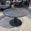 Вуличний круглий стіл Moreno Low Dining Table 120 Ø см, TRESPA MARBLE, Charcoal — фото 6