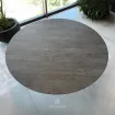 Уличный круглый стол Moreno Low Dining Table 150 Ø см, TRESPA MARBLE, Charcoal — фото 3