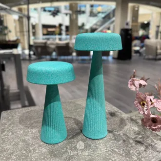 Світильник вуличний садовий FADE TABLE LAMP 13x22 см, AQUAMARINE — фото 4