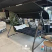 Гойдалка розкладна 3-місна Paradiso Kettler + подушки — фото 12
