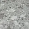 Стіл кавовий Tripe білий + кругла стільниця Grit effect, Ø 60 см — фото 2