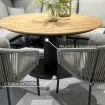 Комплект кутовий диван Merano+ стіл Grado+ 3 стільця Nappa — фото 3