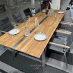 Комплект стол раскладний Linax 220*280 см+ 6 шт. стульев Everest — фото 3