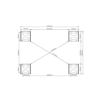 Беседка Luxe 3,6x3 м, электрическая раздвижная крыша + LED, антрацит — фото 14