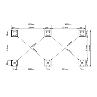 Беседка Luxe 3,6x6 м, электрическая раздвижная крыша + LED, антрацит — фото 14