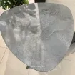 Барний стіл оливковий TRIPÈ FIXED з краплеподібною стільницею Stone effect — фото 5