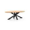 Вуличний стіл Madre 280x130 Matt royal grey |Natural new teak — фото 8