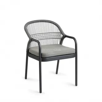Стілець Fiona Dining Chair Charcoal — фото 7