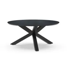 Вуличний круглий стіл OMNIGO, 150 Ø CM TRESPA Graphite, Charcoal