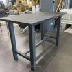 Вуличний барний стіл TIERRA 150 x 80 cm. Trespa Marble Charcoal