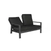 Диван Queens Lounge Bench 2-Seater, Black — фото 3
