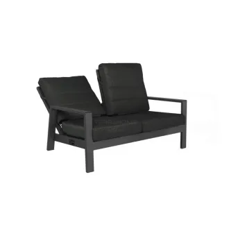 Диван Queens Lounge Bench 2-Seater, Black — фото 3