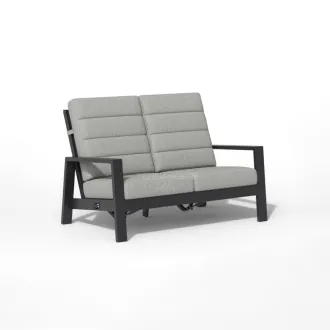 Диван Queens Lounge Bench 2-Seater, Charcoal — фото 7
