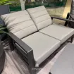 Диван Queens Lounge Bench 2-Seater, Charcoal — фото 6