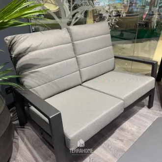 Диван Queens Lounge Bench 2-Seater, Charcoal — фото 2