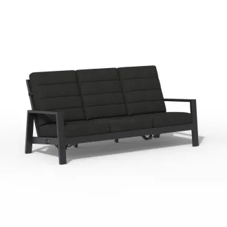 Диван Queens Lounge Bench 3-Seater, Black — фото 3