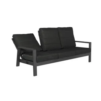 Диван Queens Lounge Bench 3-Seater, Black — фото 5