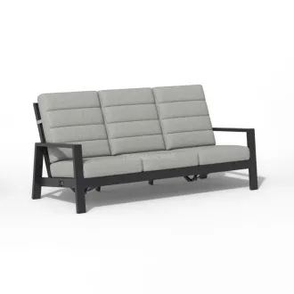 Диван Queens Lounge Bench 3-Seater, Charcoal — фото 7