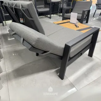 Диван Queens Lounge Bench 3-Seater, Charcoal — фото 3