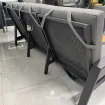Диван Queens Lounge Bench 3-Seater, Charcoal — фото 4