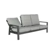 Диван Queens Lounge Bench 3-Seater, Charcoal — фото 9