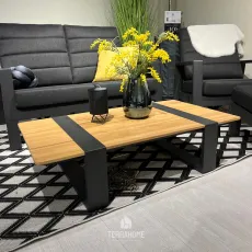 Кавовий столик Seto Teak Charcoal