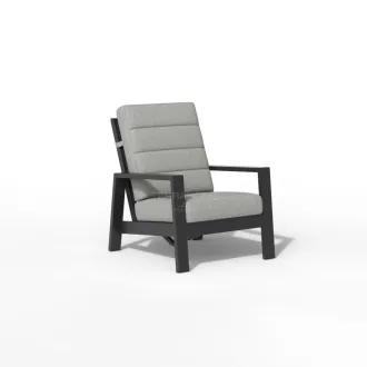 Крісло Queens Lounge Chair. Charcoal — фото 6