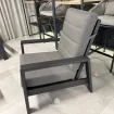 Крісло Queens Lounge Chair. Charcoal