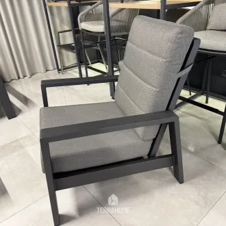 Крісло Queens Lounge Chair. Charcoal