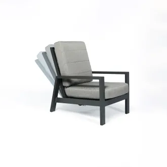 Крісло Queens Lounge Chair. Charcoal — фото 8