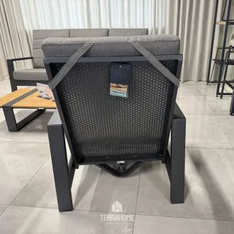 Крісло Queens Lounge Chair. Charcoal — фото 3