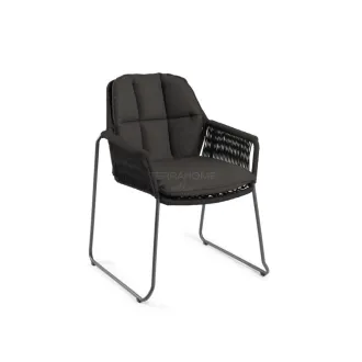 Крісло вуличне Rivera Dining, Scotch Chair, Black — фото 5