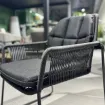 Крісло вуличне Rivera Dining, Scotch Chair, Black — фото 3