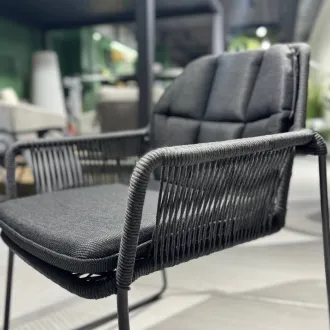 Крісло вуличне Rivera Dining, Scotch Chair, Black — фото 3
