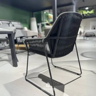 Крісло вуличне Rivera Dining, Scotch Chair, Black — фото 4