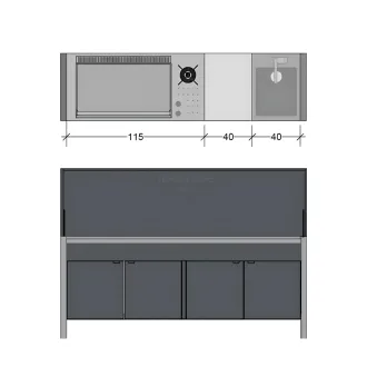 Вулична кухня PLA.NET - ГАЗ — фото 16