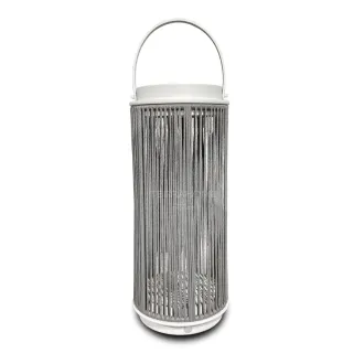 Світильник вуличний садовий Mrs Solar Fay M, MW | Natural teak| Grey rope